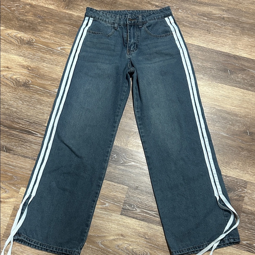 SHEIN Blue Denim Jeans